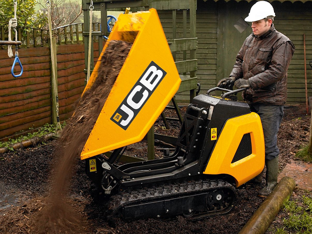 Tracked dumper